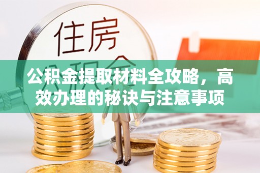 铜鼓公积金提取材料全攻略，高效办理的秘诀与注意事项