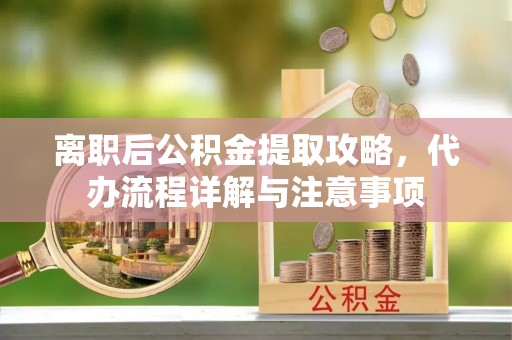 铜鼓离职后公积金提取攻略，代办流程详解与注意事项