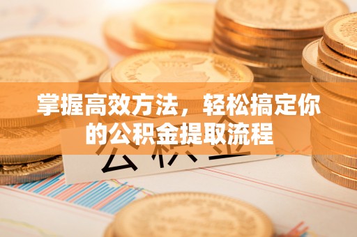 铜鼓掌握高效方法，轻松搞定你的公积金提取流程