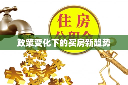 铜鼓政策变化下的买房新趋势