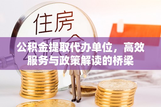 铜鼓公积金提取代办单位，高效服务与政策解读的桥梁