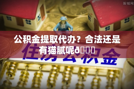 铜鼓公积金提取代办？合法还是有猫腻呢😏